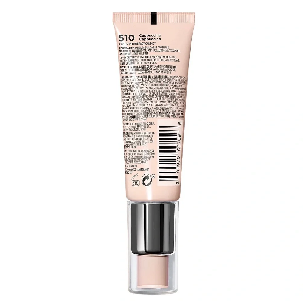Revlon PhotoReady Candid Natural Finish Anti-Pollution Foundation 510 Cappuccino